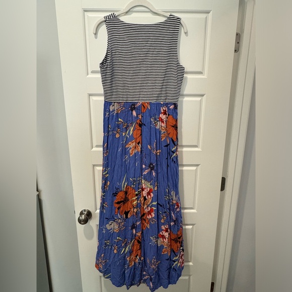 Anthropologie Lilka M Stripe/Floral Dress - Picture 5 of 8